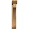 Ekena Millwork Imperial Slat Rough Sawn Bracket w/ Offset Brace, Western Red Cedar, 6"W x 34"D x 38"H BKT0604X34X38IMP06RWR - alternate 2